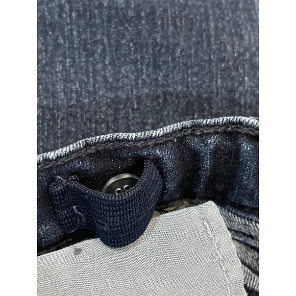 Sonoma Girls Youth Jeans Blue Size 7 Skinny Dark  5 Pockets - Picture 7 of 8